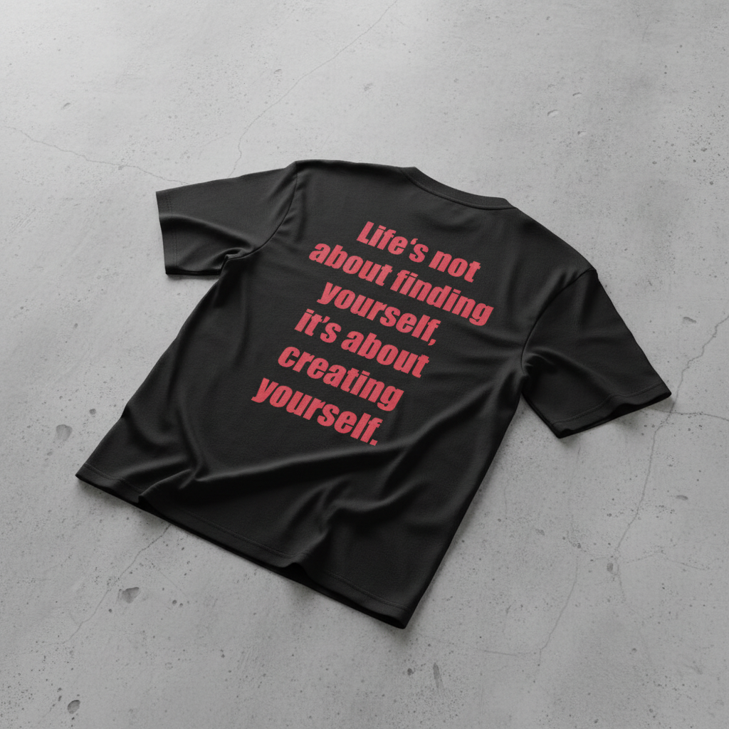 CREATE YOURSELF Oversized Shirt