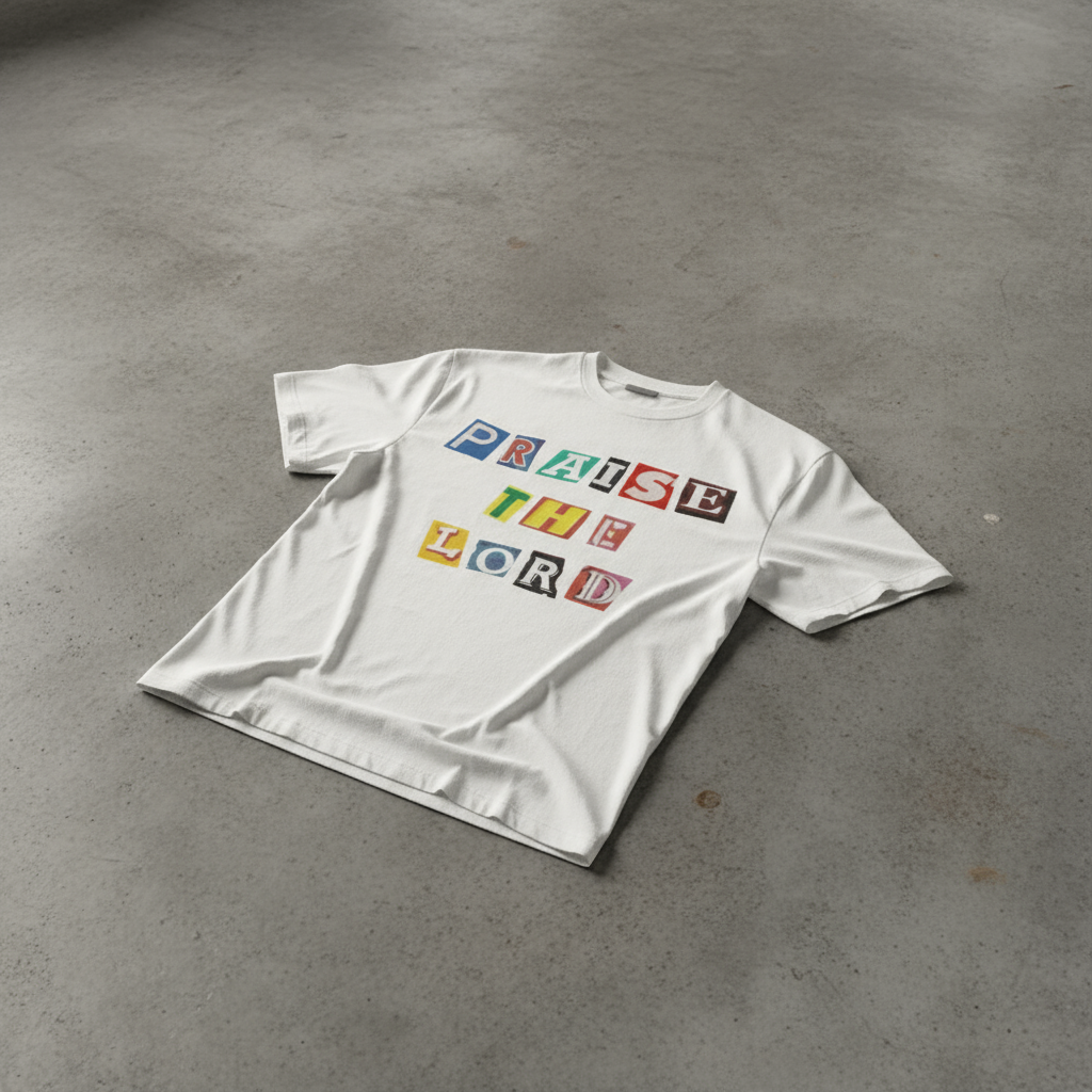 PRAISE THE LORD Oversized Shirt