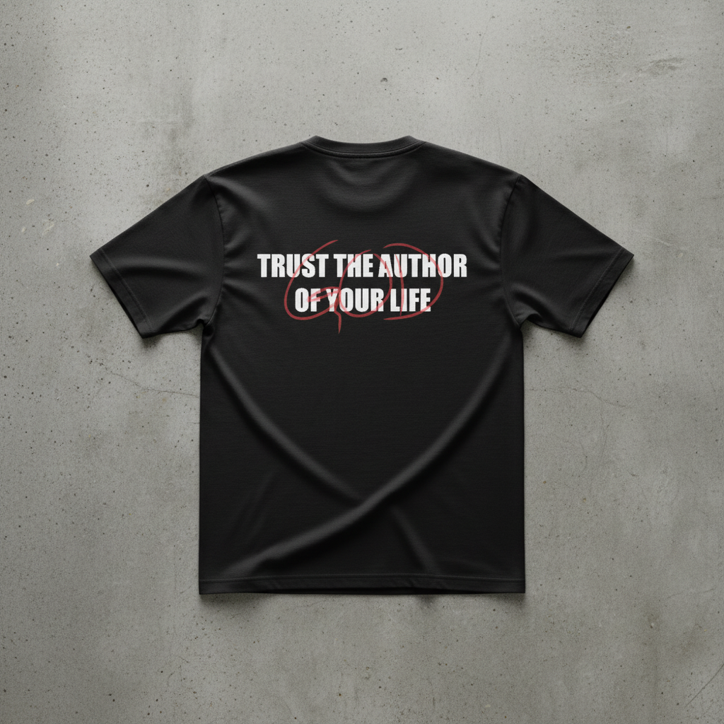 TRUST THE AUTHOR Oversized Shirt