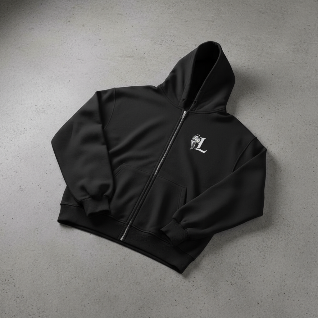 LIAM oversized Zipper Hoodie