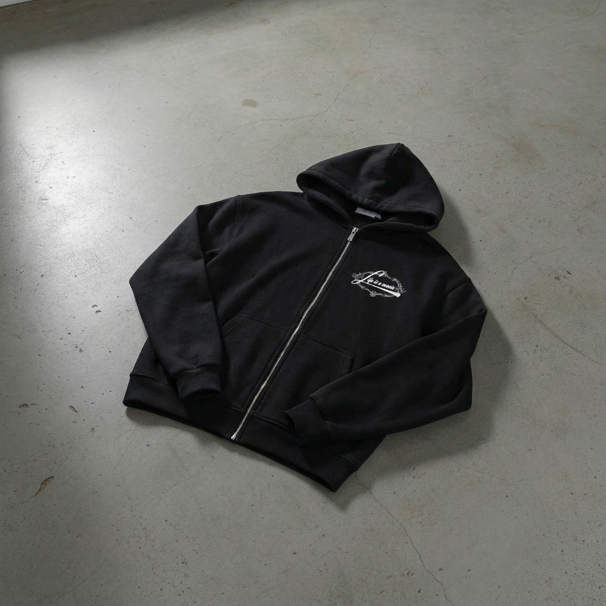 LIAM oversized Zipper Hoodie