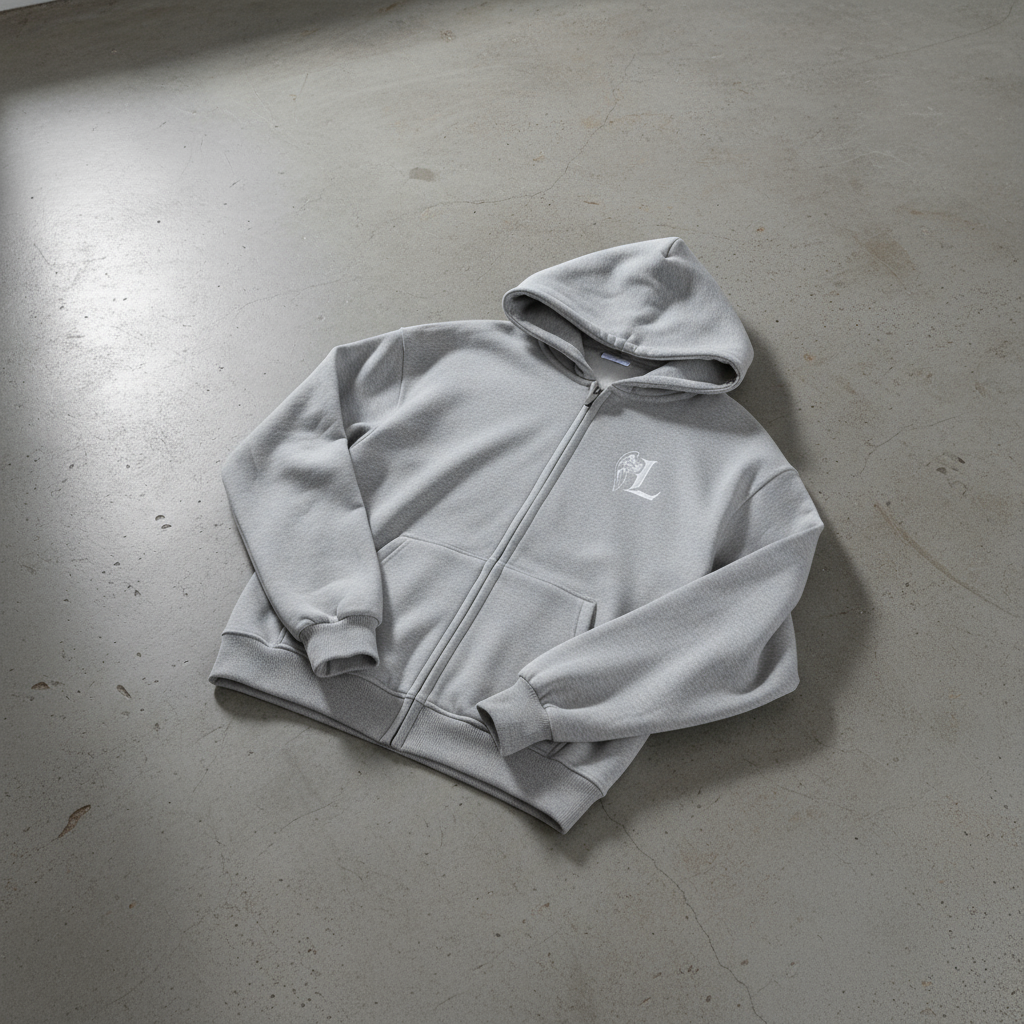 LIAM oversized Zipper Hoodie