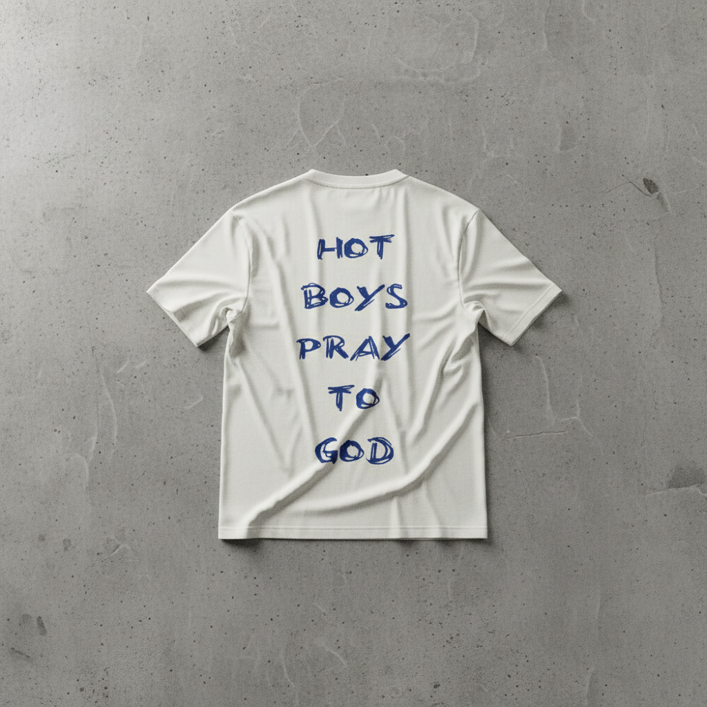 HOT BOYS PRAY Oversized Shirt